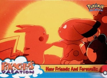 59 New Friends And Farewells Topps Pokémon The First Movie