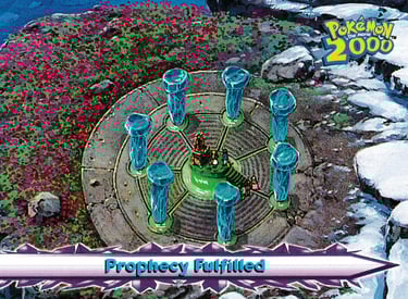 62 Prophecy Fulfilled Topps Pokémon The Movie 2000