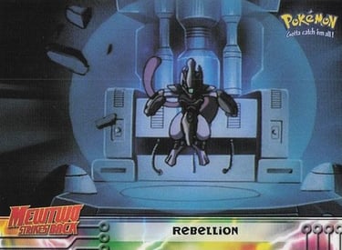 8 Rebellion Topps Pokémon The FIrst Movie