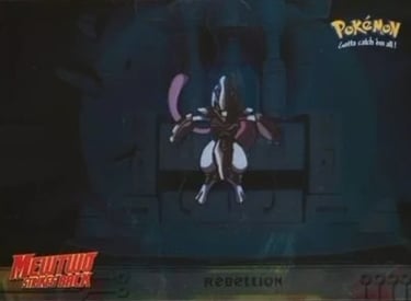 8 Rebellion Topps Pokémon The FIrst Movie silver foil