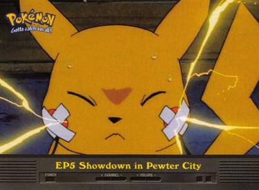 EP5 Showdown in Pewter City Topps Pokémon series 2 US