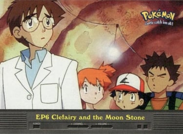 EP6 Clefairy and the Moon Stone Topps Pokémon series 2 US