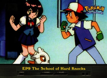 EP9 The School of Hard Knocks Topps Pokémon series 2 US