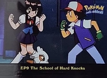 EP9 The School of Hard Knocks Topps Pokémon series 2 US silver foil