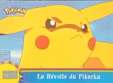 OR3 La révolte de Pikachu topps série 2