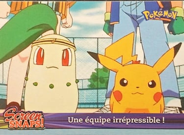 Snaps05 une équipe irrépressible ! topps série 3 Johto