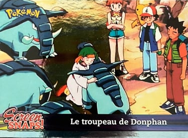 Snaps09 Le troupeau de Donphan topps série 3 foil  Jotho