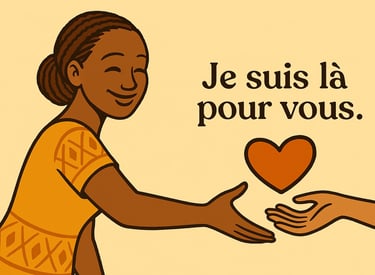 Je suis là pour vous