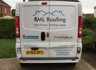 RML Roofing Dorset Van Roofer Expert Professional