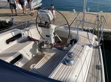 Steering gear yacht survey