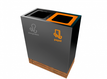 BOTE DE MADERA PALERMO DOBLE