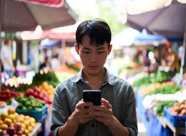 Uso real: telas de alta visibilidade sob o sol brasileiro.