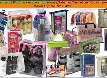 Fundas y empaques de plastico vinyl transparente