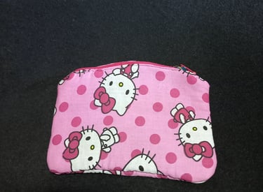 Childrens Hello Kitty zipped bag