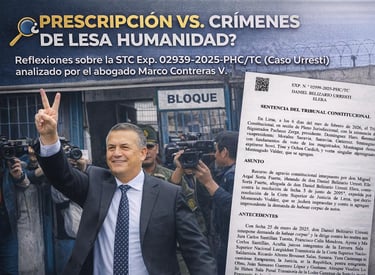 PRESCRIPCIÓN E IMPRESCRIPTIBILIDAD EN CRÍMENES DE LESA HUMANIDAD