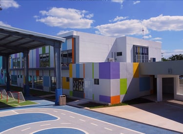 construcción escuela
