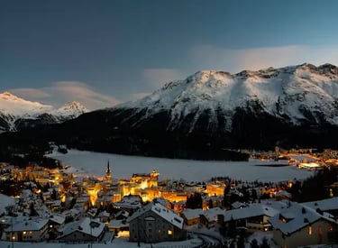 St. Moritz alpine scenery private tour summer & winter
