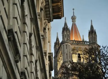 Lausanne lakefront and historic old town private tour