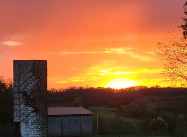 Silo Sunset