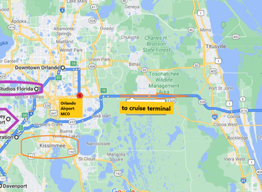 a map of a map of a city with a map of the area