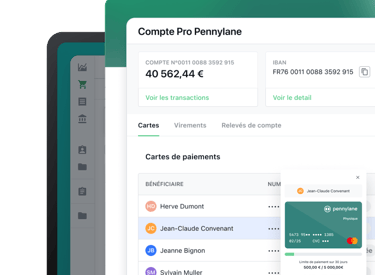 Interface Pennylane pour le suivi comptable en temps réel