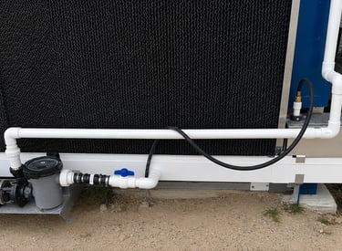 Cool Cell system installation for commercial poultry facilities.