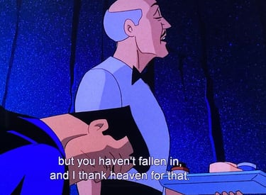 Batman: Mask of the Phantasm - Alfred Thanks Heaven