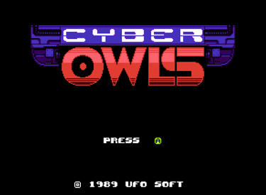 Cyber Owls Title Screen