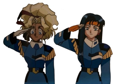 Tenchi Muyo! Mihi and Kiho Attention!