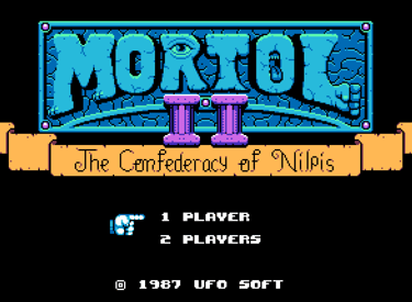 Mortol 2 Title Screen