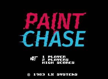 UFO 50 - Paint Chase Title Screen