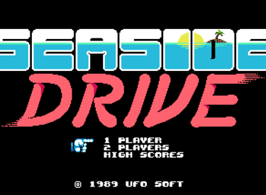 Seaside Drive Title Screen