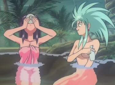 Tenchi Muyo - Sake at the Spa 