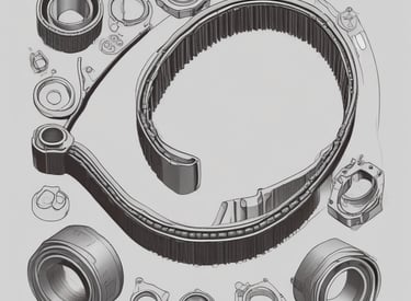 A mechanic is working underneath a vehicle that's elevated on a hydraulic lift. The scene captures various auto parts and tools scattered around the workshop. The environment appears to be a busy auto repair shop.