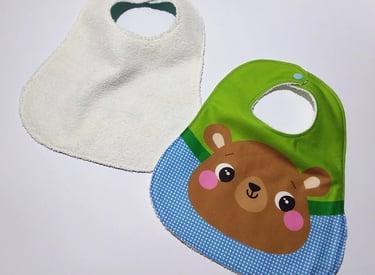 two baby bib bib bib bib bib bib bib