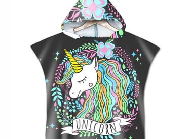 a hoodedie with a unicorn on it
