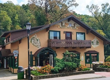 Helen GA - to boost the economy the town did a make-over into an Alpine village