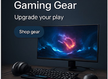 Level Up Your Play: Best Gaming Gear on Amazon Dominate every session with precision and power