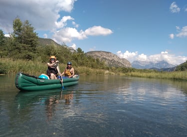 itinérance moyenne Durance canoë kayak septembre 2025 aventure rivière