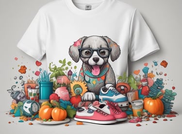 A large, attention-grabbing banner for an event.