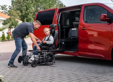 isvaziuojanti sedyne su ratukais