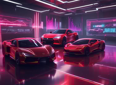 A dynamic automotive influencer campaign in action.