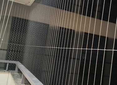 invisible grills instalaltion by arjilli safety nets 