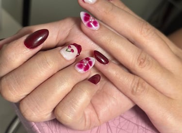 nails, salon, service, manicure
