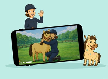 Pancake & die Ponytante Werbebild