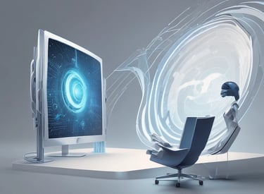 A digital marketing strategy session with a team brainstorming ideas.