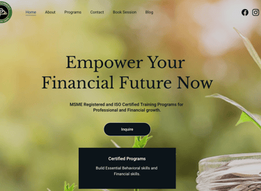 Empowering Financial Growth Through Digital Learning