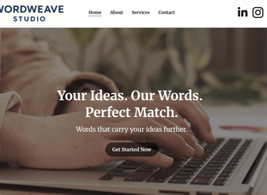 WordWeave Studio – Crafting Words That Work