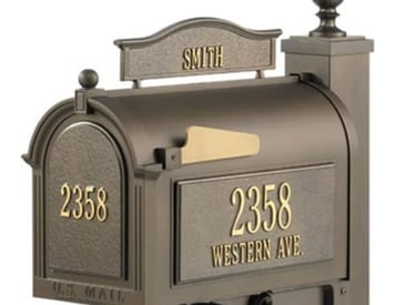 bronze Whitehall Balmoral mailbox