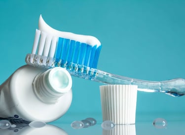 Floride toothpaste for healthy gums